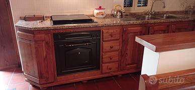 Cucina in massello d castagno "Zappalorto" 