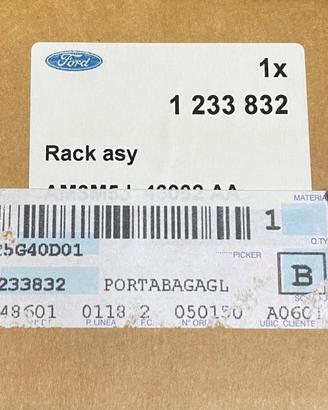 Portapacchi originale Ford per auto C-Max.