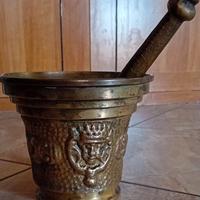 mortaio  in bronzo