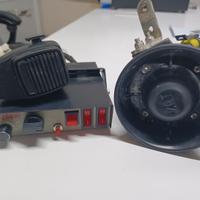 Sirena della polizia per auto 300W