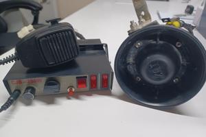 Sirena della polizia per auto 300W