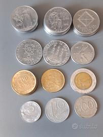 Lotto di 26 monete in lire 