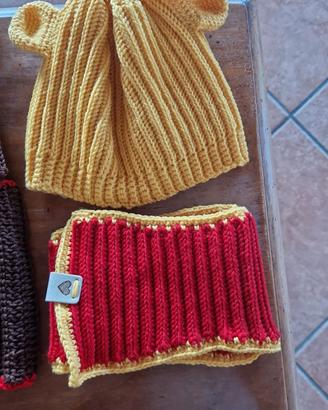 set cappello e sciarpa