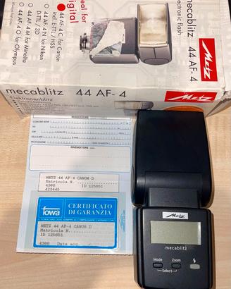 Metz Mecablitz 44 AF-4 Digital Flash per Canon