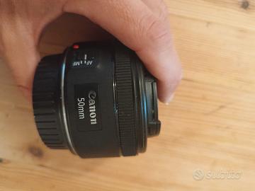 obiettivo Canon 50 mm
