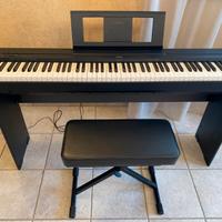 Piano Yamaha P-45 tasti pesati con mobile