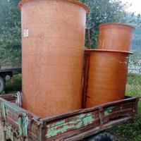 Botti in vetroresina per vino