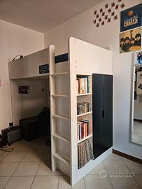 Letto soppalco con scrivania - IKEA