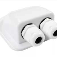 Scatola Doppia Passacavo Tetto Camper Ps per Tetto