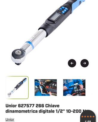 Chiave dinamometrica di qualita unior 10\200 newto