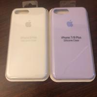 Cover per iphone 7 8 plus con logo apple