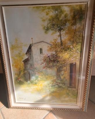 Dipinto Olio Nino Zappi "Particolare" 50x70
