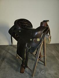 Sella per cavallo tipo americana