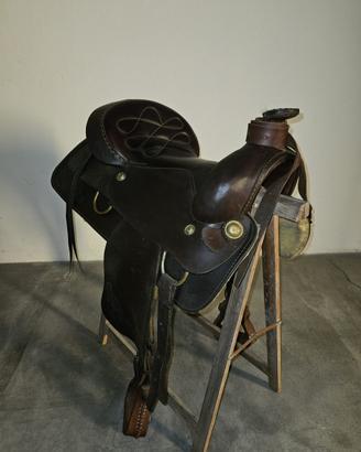 Sella per cavallo tipo americana