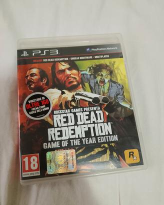 Red dead redemption goty PS3