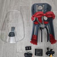 Seggiolino bici+parabrezza