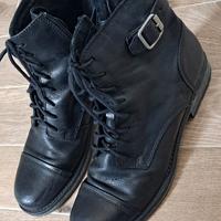 stivali uomo 40 neri