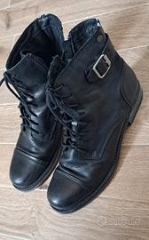 stivali uomo 40 neri