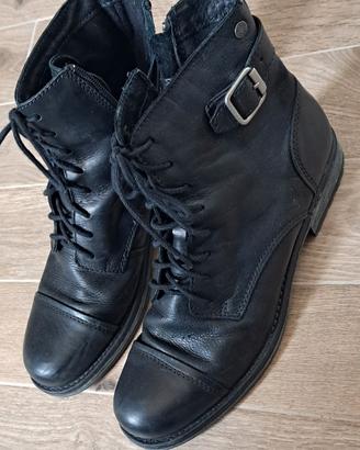 stivali uomo 40 neri