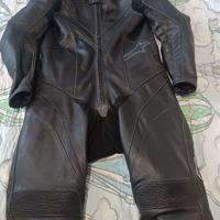 Tuta intera moto taglia 50 alpinestars