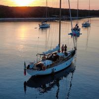 Barca d'epoca unica di JL Giles