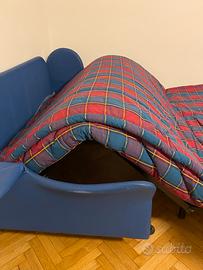 Divano letto sfoderabile