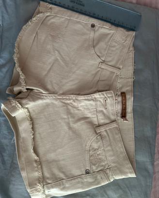 Short in Jeans Beige