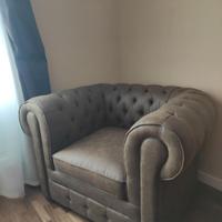 Poltrona stile chesterfield