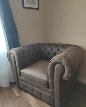 Poltrona stile chesterfield