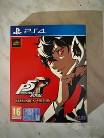 Persona 5 Royale playstation 4 con steelbook