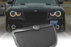 GRIGLIA CHRYSLER 300 C 04-11 LOOK ROYCE NERO LUCID