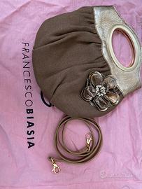 Pochette in tessuto Francesco Biasia