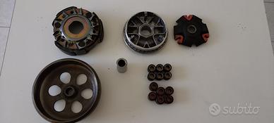 Variatore malossi 11469+rulli+frizione+campana