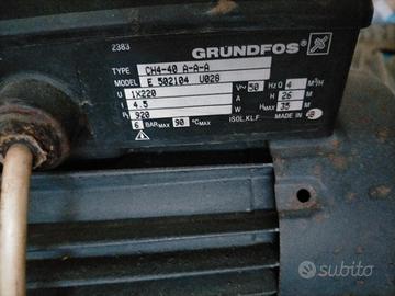pompa motore elettrico 