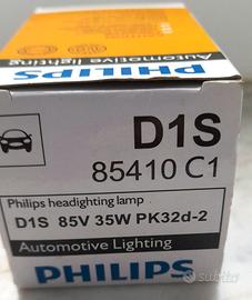 Philips D1S Lampade Xenon Hid 35W Bianco 