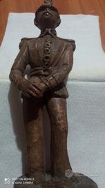 Soldato prima guerra mondiale di terra cotta 