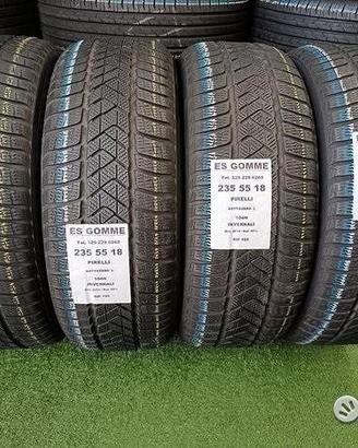4 gomme 235 55 18 pirelli inv RIF165