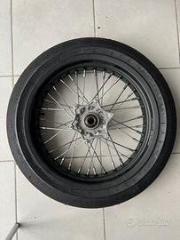 Cerchio anteriore 16.5 alpina mozzo ktm husq