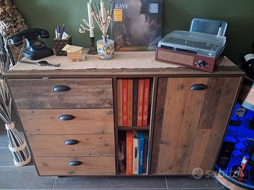 mobili legno  per soggiorno