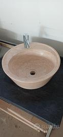 vaschetta in marmo in rosa perlino