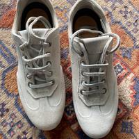 Scarpe Pantofola d’oro 1886 camoscio bianco