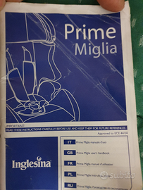 Seggiolino auto Inglesina prime miglia