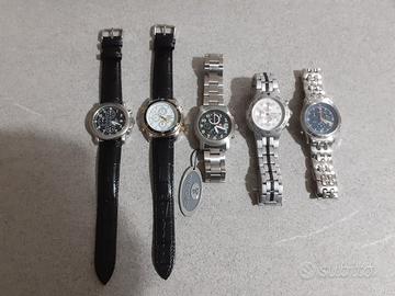 Orologi lotto 5 pezzi perfettamente funzionanti