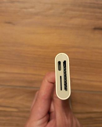 Lettore di Schede SD per i-Phone i-Pad, 3 in 1