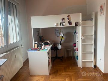 Cameretta Letto a soppalco Ikea