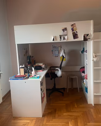 Cameretta Letto a soppalco Ikea
