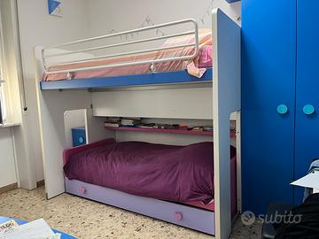 Letto a castello camera bambini