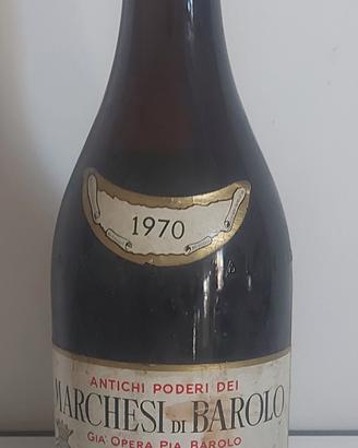 Vino Barolo 1970 Antichi Poderi Marchesi di Barolo