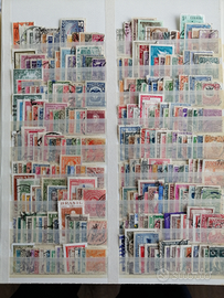 Francobolli vari stati