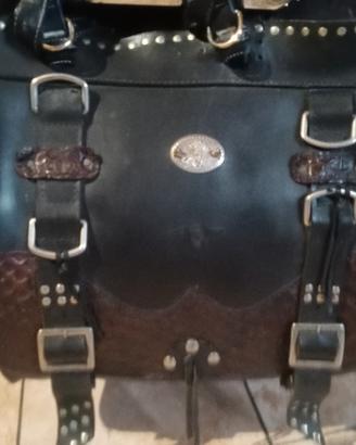 borsa di pelle cuoio
